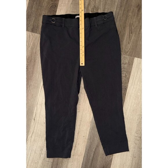 Maurices Womens Black Capri Pants Size XXL  Rayon & Nylon Blend - Picture 7 of 7